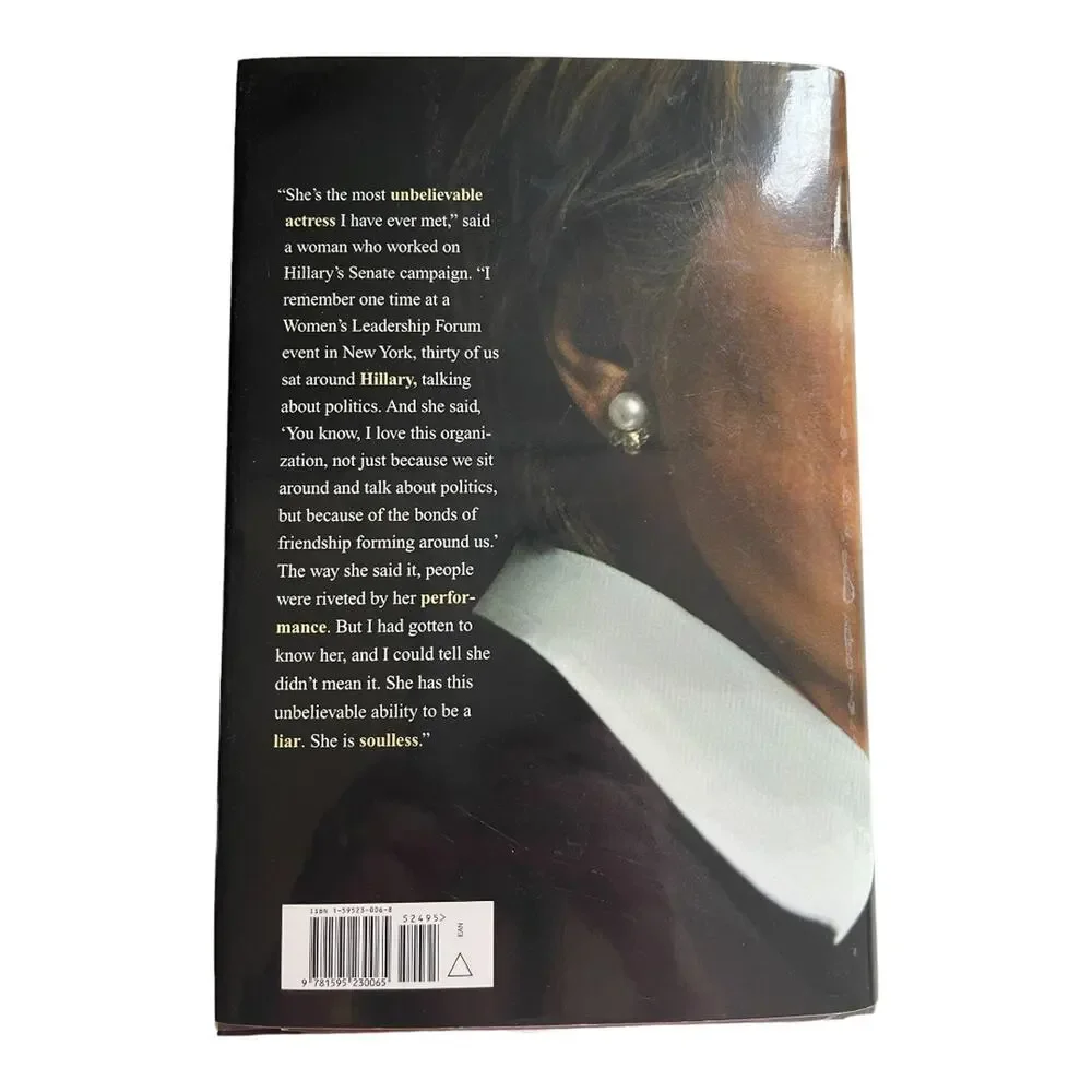 The Truth About Hillary by Edward Klein Hardcover Book